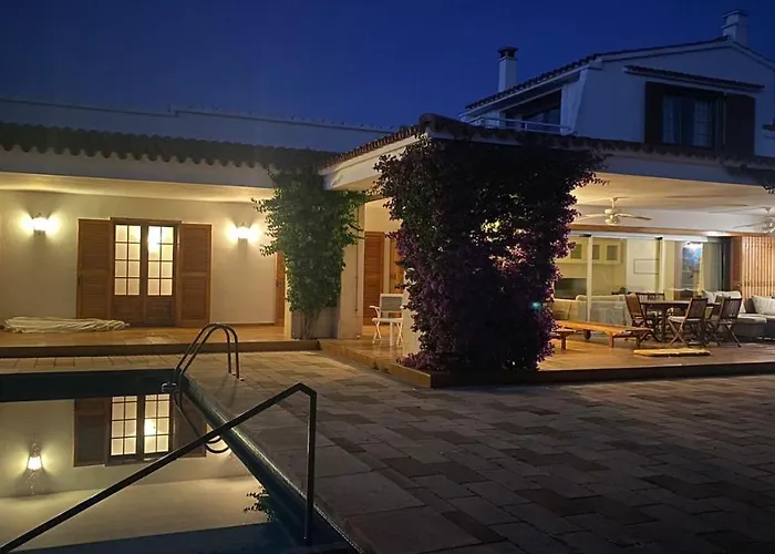 La Calma Espectacular Con Jardin Y Piscina En Menorca S'Algar